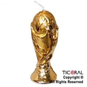 VELA COPA DEL MUNDO 9.5 CM DE ALTO x 1